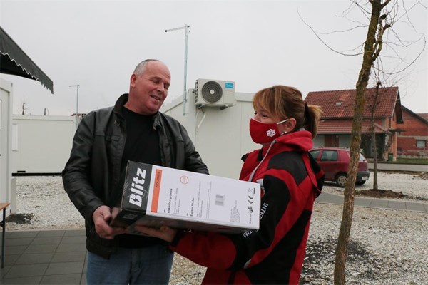 Crveni križ i dalje svakodnevno pruža pomoć stanovništvu pogođenom potresom